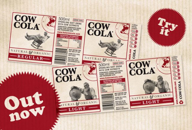 Cow-Cola-Labels